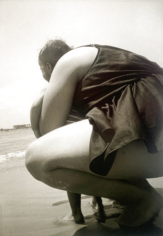 Woman and Child by the Beach Photography - Ken Heyman