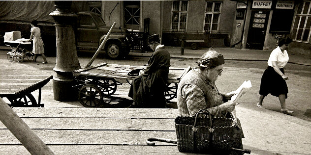 Woman Reading Photography by Ken Heyman