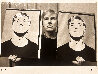 Andy Warhol with Portraits 1964 - New York, NYC Photography by Ken Heyman - 1