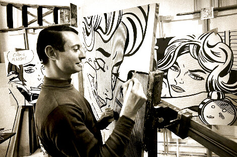 Roy Lichtenstein 1964 Photography - Ken Heyman