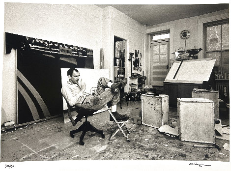 Tom Wesselmann in Studio, 1964 Photography - Ken Heyman