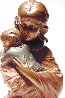 Maria and Child 1984 Bronze Sculpture 1984 9 in Sculpture by Edna Hibel - 5