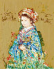 Festival Kimono, Japan Limited Edition Print by Edna Hibel - 0