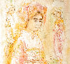 Asian Woman Limited Edition Print by Edna Hibel - 0