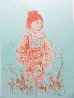 Japanese Girl Unique 1975 Limited Edition Print by Edna Hibel - 2