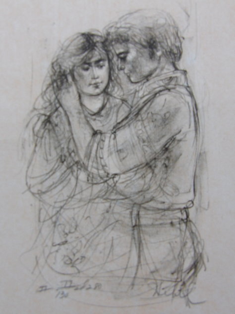 Little Lovers Ed. II 1976 Limited Edition Print by Edna Hibel