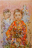 Kimi-no Orange  1981 Limited Edition Print by Edna Hibel - 0