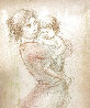 Mother Holding Baby 1977 Limited Edition Print by Edna Hibel - 0