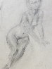 Elegant Nude 1934 Drawing by Edna Hibel - 2