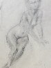 Elegant Nude 1934 EARLY Drawing by Edna Hibel - 2