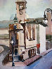 Cambridge, Massachusetts Watercolor 14x9 Watercolor by Edna Hibel - 0