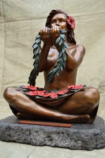 Spirit of Aloha Bronze Sculpture 2010 15 in Sculpture - Lori Higgins Spirit of Aloha Bronze Sculpture 2010 15 in Sculpture - Lori Higgins