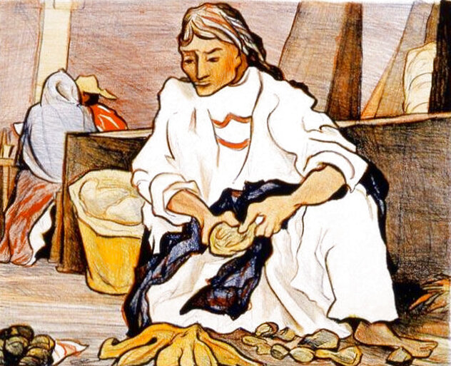 Market 1946 - Mexico Limited Edition Print by Pablo Higgins Market 1946 - Mexico Limited Edition Print by Pablo Higgins