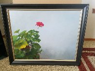 Geranios Study 2017 36x28 Original Painting by Jose Higuera - 1 Geranios Study 2017 36x28 Original Painting by Jose Higuera - 1