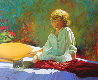 Jose And His Friend 2012  32x39 Original Painting by Jose Higuera - 0