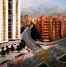 Bilbao, Spain 2012 33x32 Original Painting by Jose Higuera - 0
