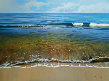 El Otro Mediteranneo 2013 51x40 Huge Original Painting - Jose Higuera El Otro Mediteranneo 2013 51x40 Huge Original Painting - Jose Higuera