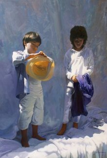 Summer 2015 45x31 Huge Original Painting - Jose Higuera Summer 2015 45x31 Huge Original Painting - Jose Higuera