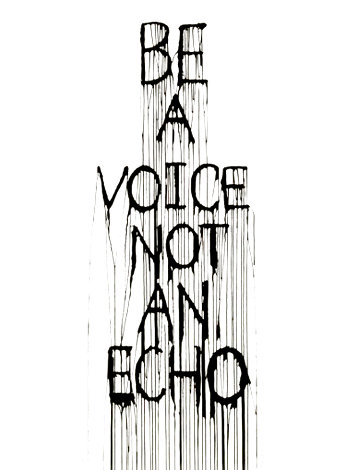 Be a Voice 2015 Limited Edition Print -  Hijack