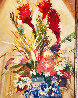 Tropical Floral 2006 30x18 Original Painting by Darrell Hill - 3