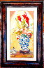 Tropical Floral 2006 30x18 Original Painting by Darrell Hill - 1