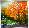 Autumn in the Park Embellished Limited Edition Print by David Hinchliffe - 1