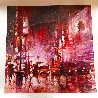 Downtown Traffic Embellished Limited Edition Print by David Hinchliffe - 1