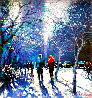 Hand in Hand Embellished Limited Edition Print by David Hinchliffe - 0