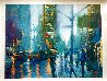 Morning Commute Embellished Limited Edition Print by David Hinchliffe - 1