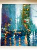 Morning Commute Embellished Limited Edition Print by David Hinchliffe - 2
