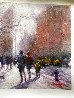 Walking the Dog Embellished Limited Edition Print by David Hinchliffe - 3