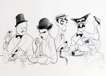 Great Comedians 2000 Limited Edition Print - Al Hirschfeld Great Comedians 2000 Limited Edition Print - Al Hirschfeld