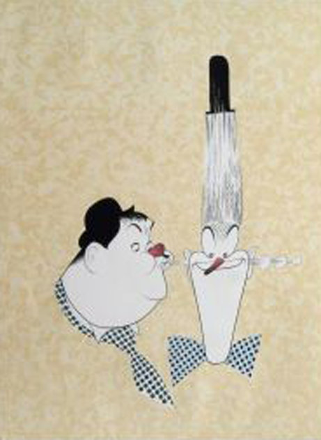 Laurel And Hardy 1979 Limited Edition Print by Al Hirschfeld