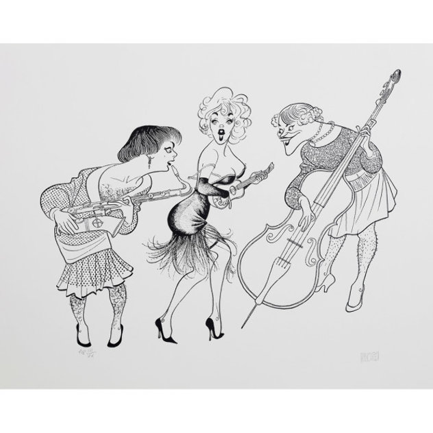 Some Like It Hot Limited Edition Print by Al Hirschfeld