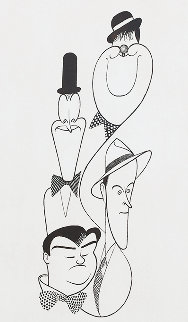 Classic Comedians 1991 Limited Edition Print - Al Hirschfeld Classic Comedians 1991 Limited Edition Print - Al Hirschfeld