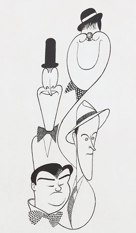 Classic Comedians 1991 Limited Edition Print - Al Hirschfeld