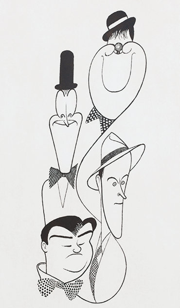 Classic Comedians 1991 Limited Edition Print by Al Hirschfeld