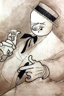 W.C. Fields 1975 Limited Edition Print - Al Hirschfeld W.C. Fields 1975 Limited Edition Print - Al Hirschfeld