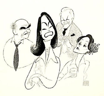Mary Tyler Moore Limited Edition Print - Al Hirschfeld Mary Tyler Moore Limited Edition Print - Al Hirschfeld