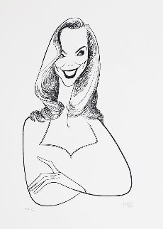 Bret Butler 1999 Limited Edition Print - Al Hirschfeld Bret Butler 1999 Limited Edition Print - Al Hirschfeld