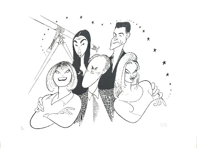 3rd Rock From the Sun 1997 Limited Edition Print by Al Hirschfeld