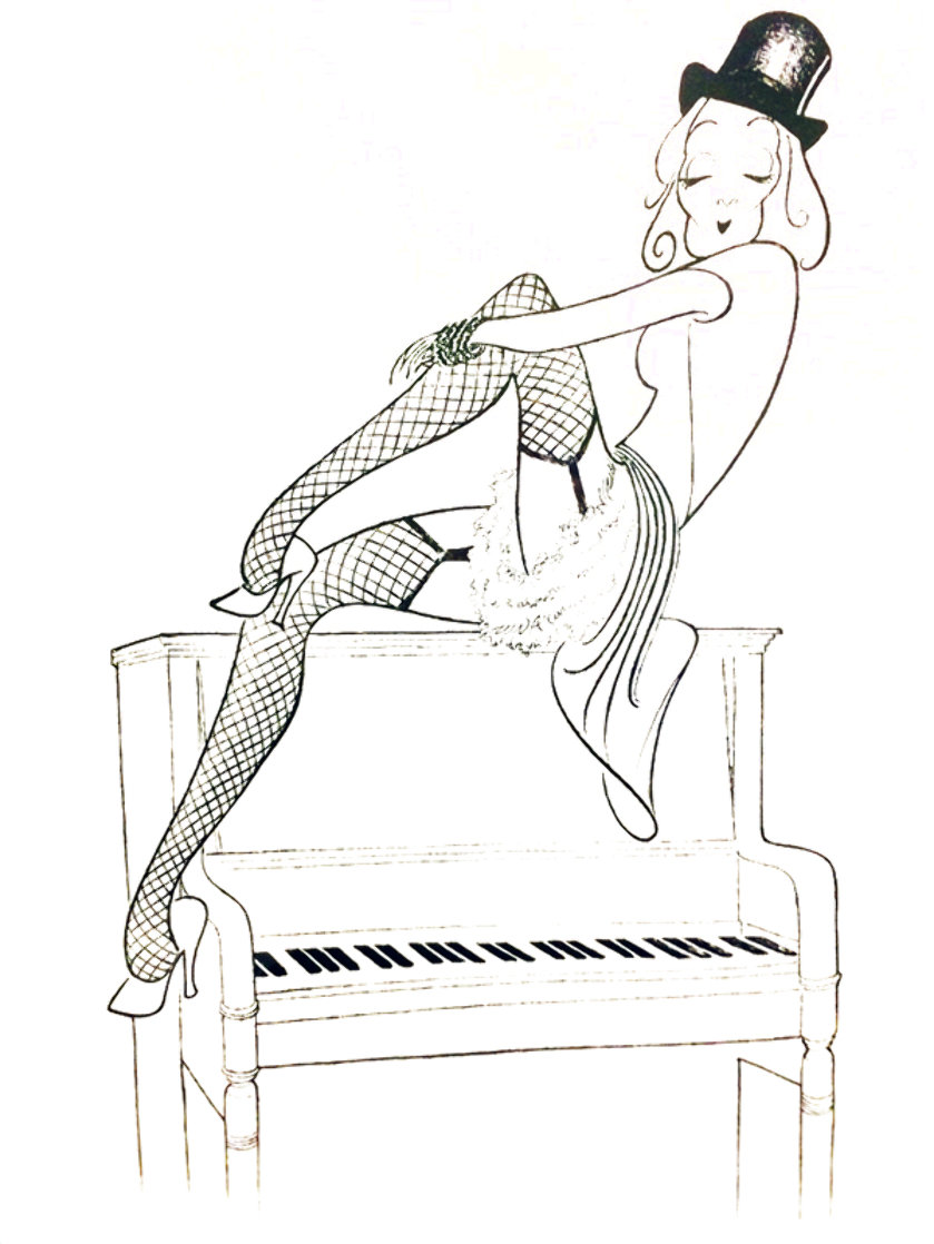 Falling in Love Again Marlene Dietrich 2002 Limited Edition Print by Al Hirschfeld Falling in Love Again Marlene Dietrich 2002 Limited Edition Print by Al Hirschfeld