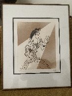 Untitled Lithograph (Elvis Presley) Limited Edition Print by Al Hirschfeld - 1