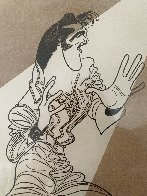 Untitled Lithograph (Elvis Presley) Limited Edition Print by Al Hirschfeld - 2