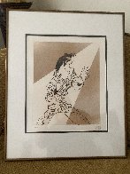 Untitled Lithograph (Elvis Presley) Limited Edition Print by Al Hirschfeld - 4