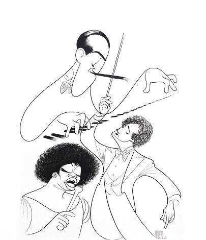 Rhapsody in Blue - Music Limited Edition Print - Al Hirschfeld