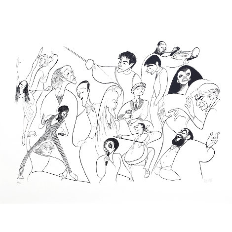 Great Performances 30th Anniversary Limited Edition Print - Al Hirschfeld