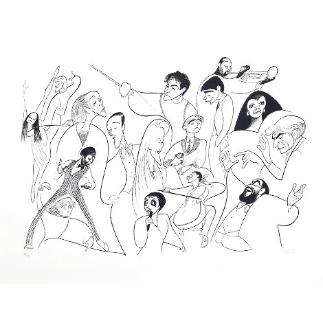 Great Performances 30th Anniversary - Music Limited Edition Print - Al Hirschfeld