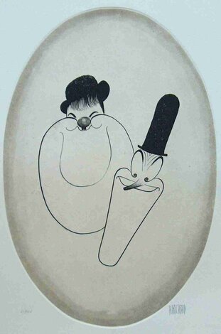 Laurel and Hardy Limited Edition Print - Al Hirschfeld