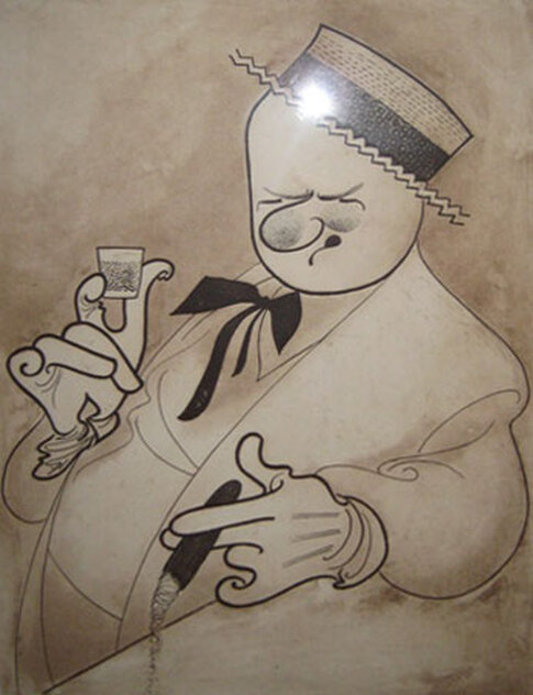 W.C Fields Limited Edition Print by Al Hirschfeld